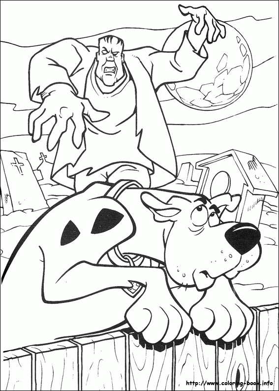 Scooby Doo kolorowanki